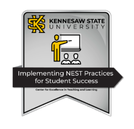 image of Implementing NEST Practices for Student Success Level 1 badge